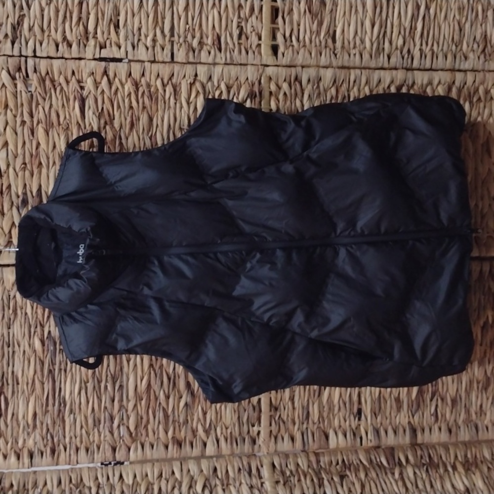 Hyba black puffer vest size XXL